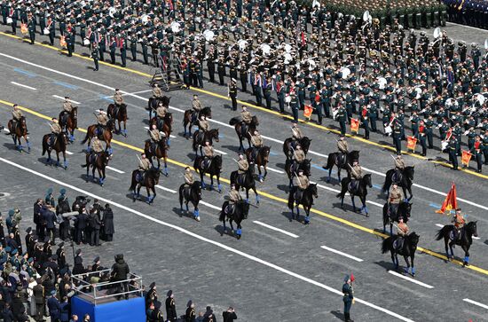 Military parade marking 80th anniversary of Victory in Great Patriotic War in Moscow