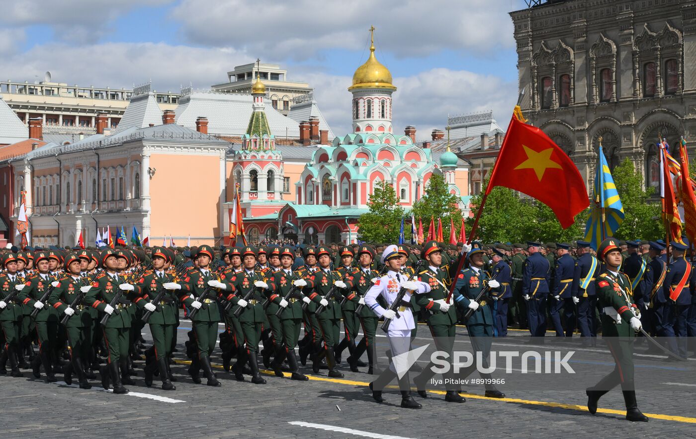 Military parade marking 80th anniversary of Victory in Great Patriotic War in Moscow