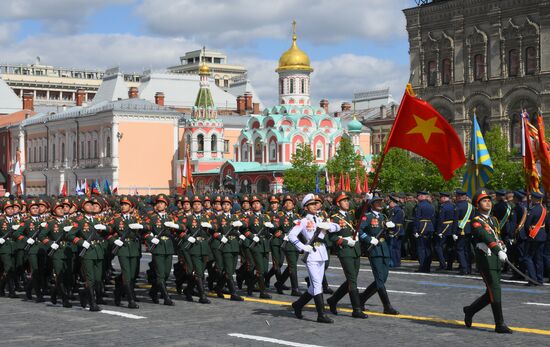 Military parade marking 80th anniversary of Victory in Great Patriotic War in Moscow