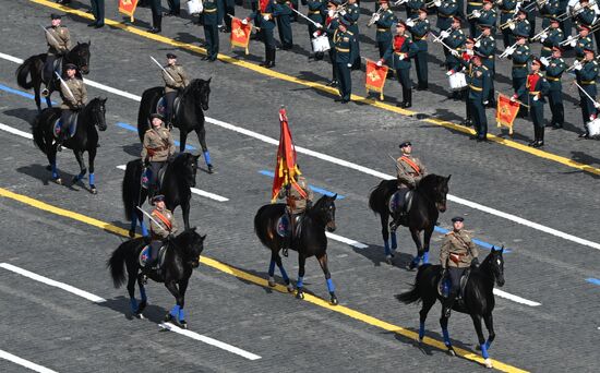 Military parade marking 80th anniversary of Victory in Great Patriotic War in Moscow
