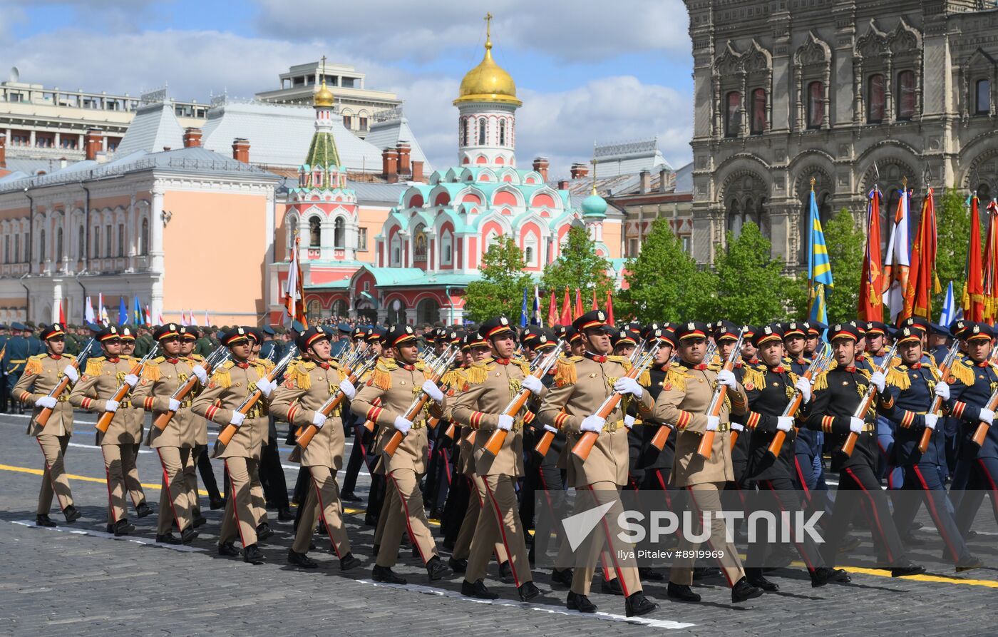 Military parade marking 80th anniversary of Victory in Great Patriotic War in Moscow