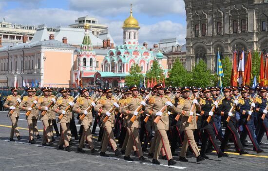 Military parade marking 80th anniversary of Victory in Great Patriotic War in Moscow