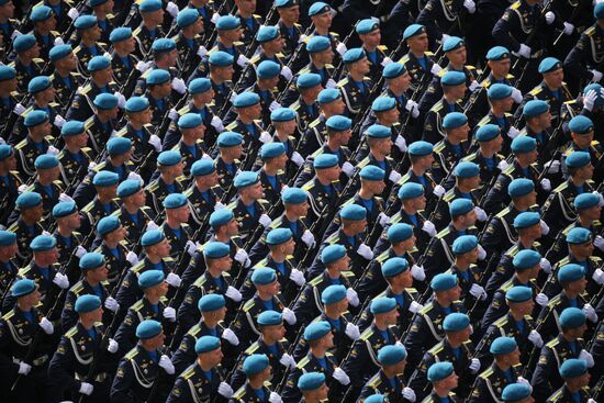 Military parade marking 80th anniversary of Victory in Great Patriotic War in Moscow