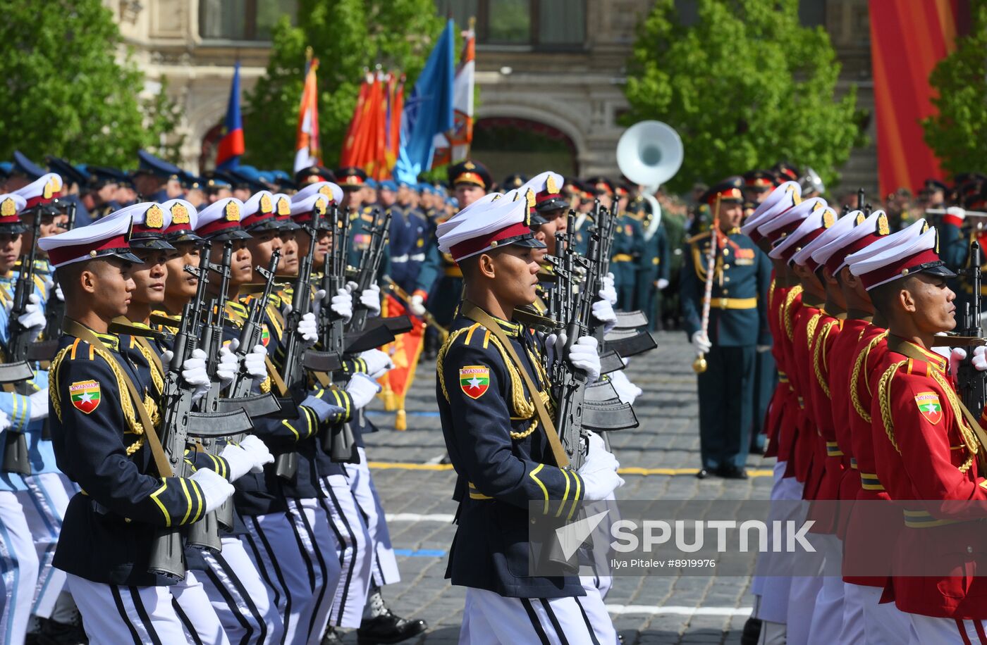 Military parade marking 80th anniversary of Victory in Great Patriotic War in Moscow