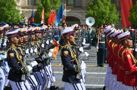 Military parade marking 80th anniversary of Victory in Great Patriotic War in Moscow