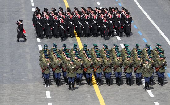 Military parade marking 80th anniversary of Victory in Great Patriotic War in Moscow