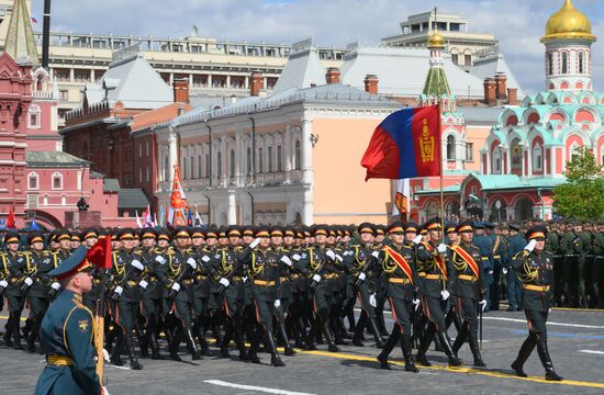 Military parade marking 80th anniversary of Victory in Great Patriotic War in Moscow