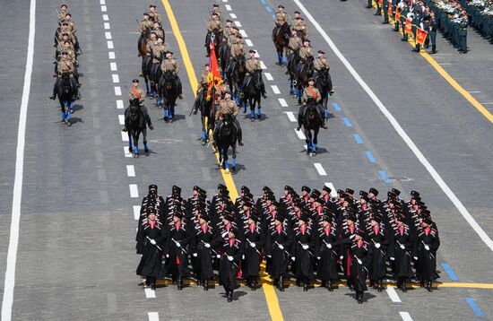 Military parade marking 80th anniversary of Victory in Great Patriotic War in Moscow