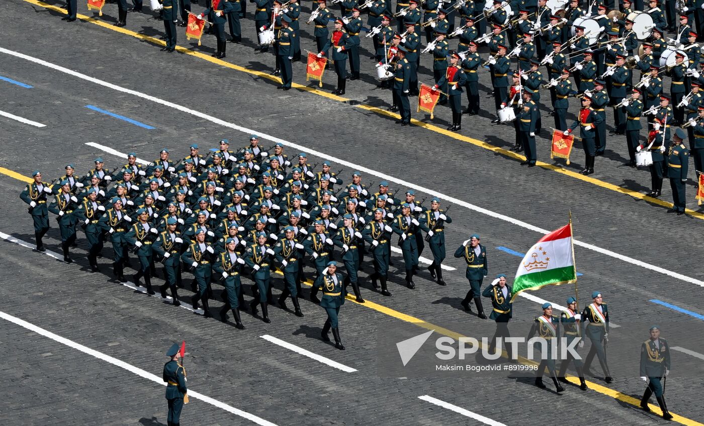 Military parade marking 80th anniversary of Victory in Great Patriotic War in Moscow