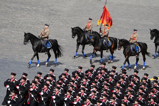 Military parade marking 80th anniversary of Victory in Great Patriotic War in Moscow