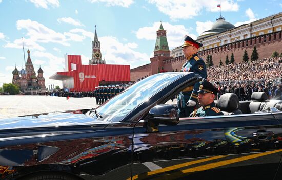 Military parade marking 80th anniversary of Victory in Great Patriotic War in Moscow
