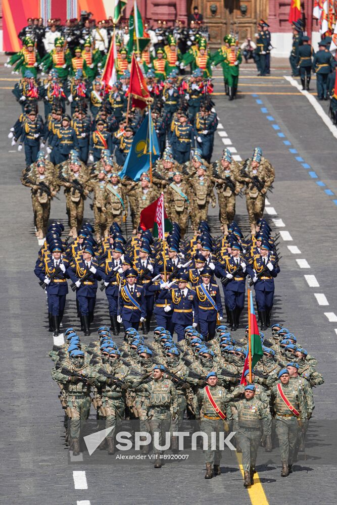 Military parade marking 80th anniversary of Victory in Great Patriotic War in Moscow
