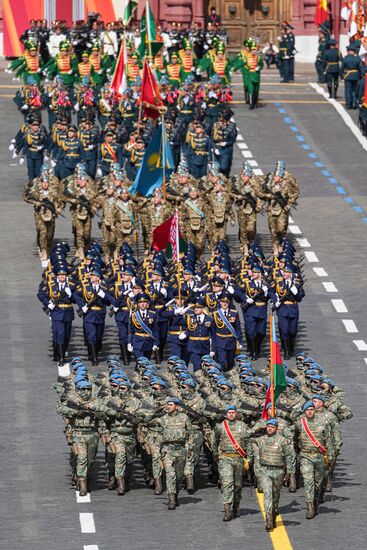 Military parade marking 80th anniversary of Victory in Great Patriotic War in Moscow