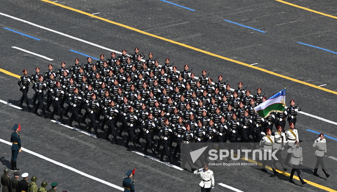 Military parade marking 80th anniversary of Victory in Great Patriotic War in Moscow