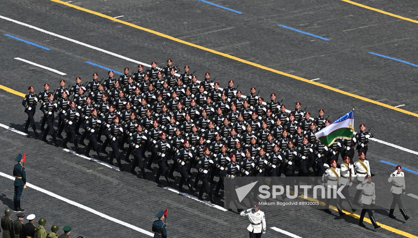Military parade marking 80th anniversary of Victory in Great Patriotic War in Moscow