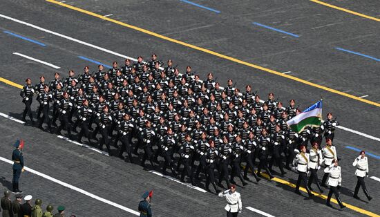 Military parade marking 80th anniversary of Victory in Great Patriotic War in Moscow