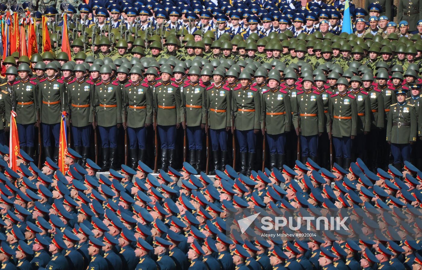 Military parade marking 80th anniversary of Victory in Great Patriotic War in Moscow