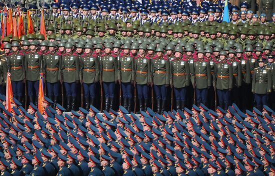 Military parade marking 80th anniversary of Victory in Great Patriotic War in Moscow