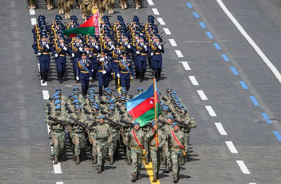Military parade marking 80th anniversary of Victory in Great Patriotic War in Moscow