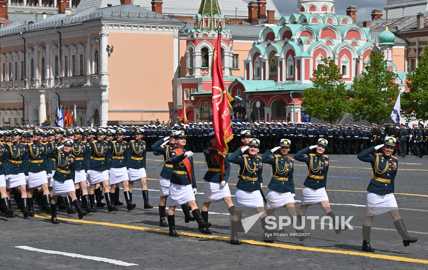 Military parade marking 80th anniversary of Victory in Great Patriotic War in Moscow