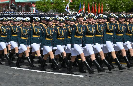 Military parade marking 80th anniversary of Victory in Great Patriotic War in Moscow