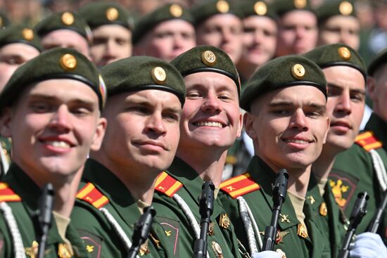 Military parade marking 80th anniversary of Victory in Great Patriotic War in Moscow