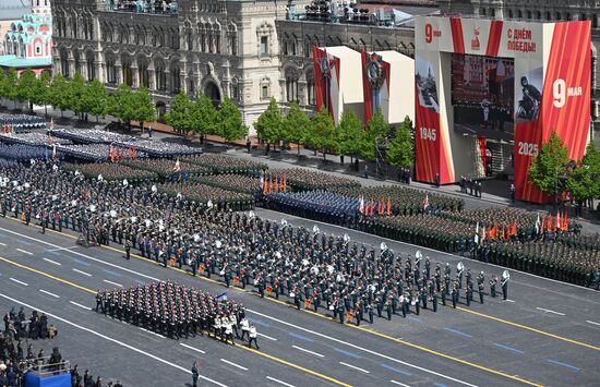 Military parade marking 80th anniversary of Victory in Great Patriotic War in Moscow