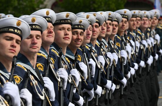 Military parade marking 80th anniversary of Victory in Great Patriotic War in Moscow