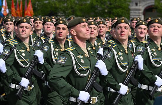 Military parade marking 80th anniversary of Victory in Great Patriotic War in Moscow