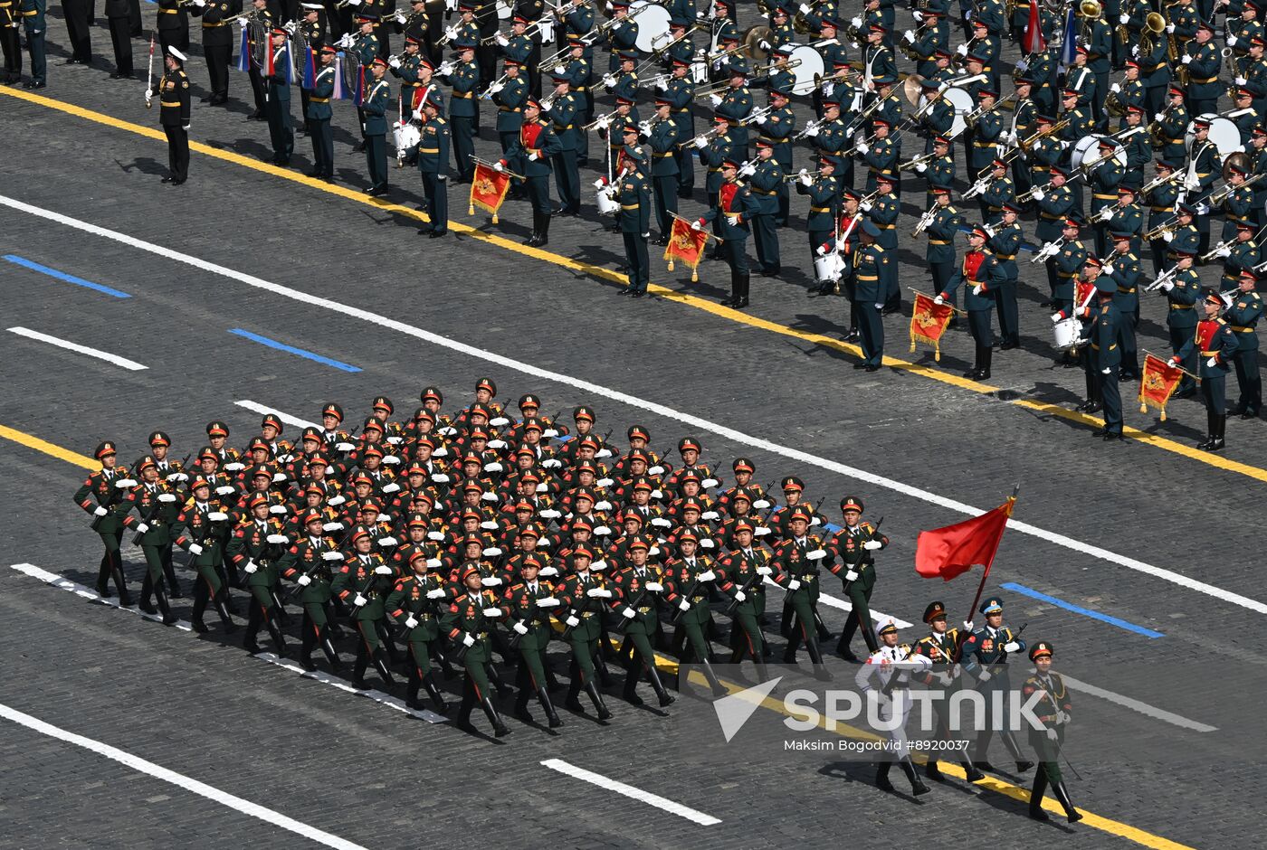 Military parade marking 80th anniversary of Victory in Great Patriotic War in Moscow