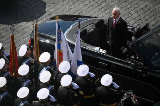 Military parade marking 80th anniversary of Victory in Great Patriotic War in Moscow