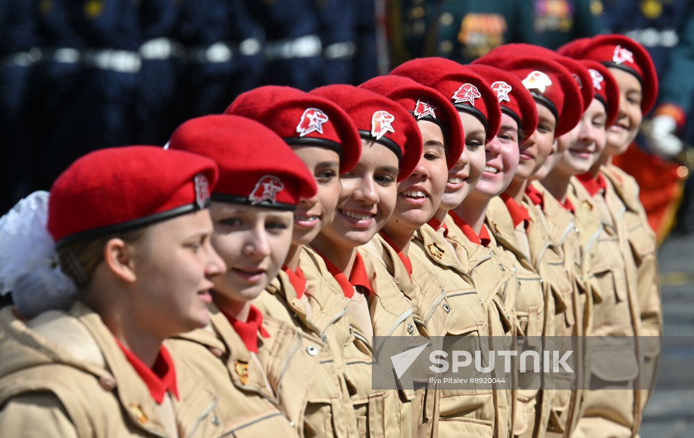 Military parade marking 80th anniversary of Victory in Great Patriotic War in Moscow