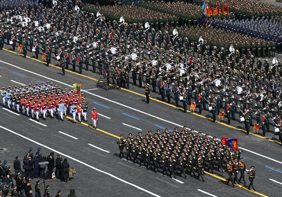Military parade marking 80th anniversary of Victory in Great Patriotic War in Moscow