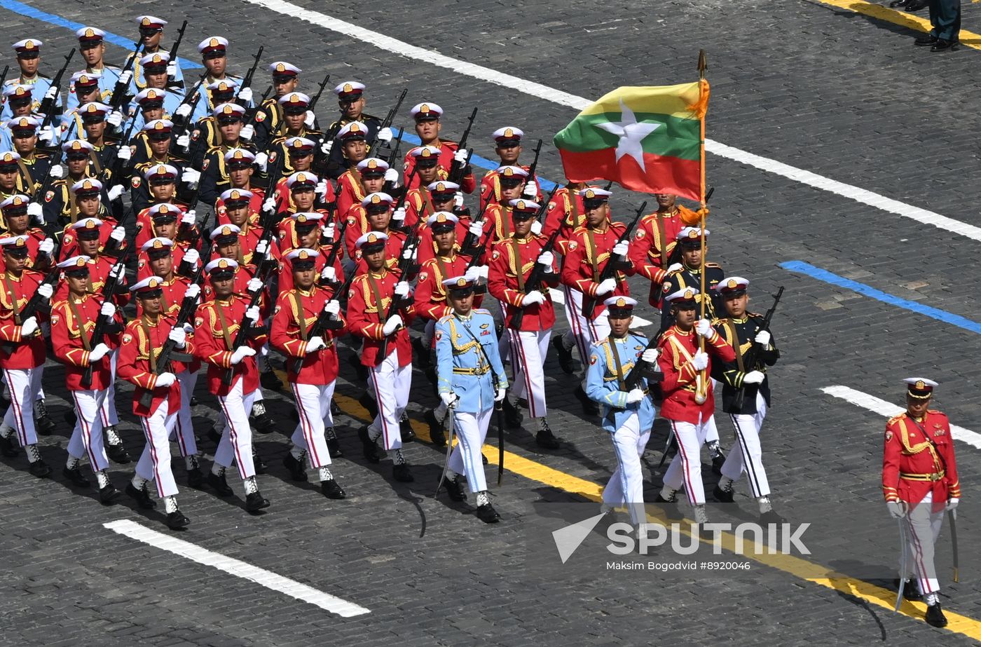 Military parade marking 80th anniversary of Victory in Great Patriotic War in Moscow