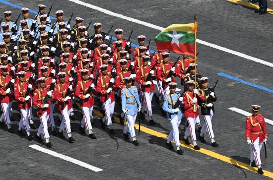 Military parade marking 80th anniversary of Victory in Great Patriotic War in Moscow