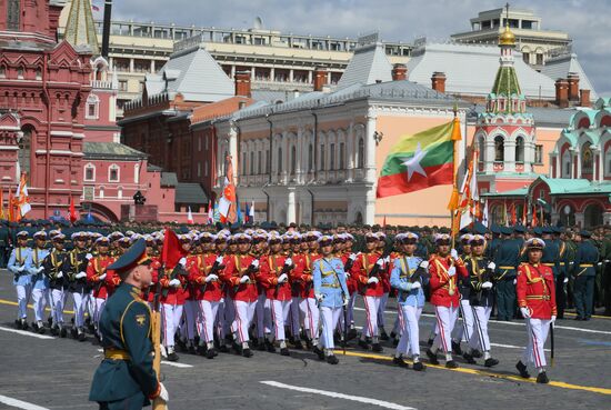 Military parade marking 80th anniversary of Victory in Great Patriotic War in Moscow
