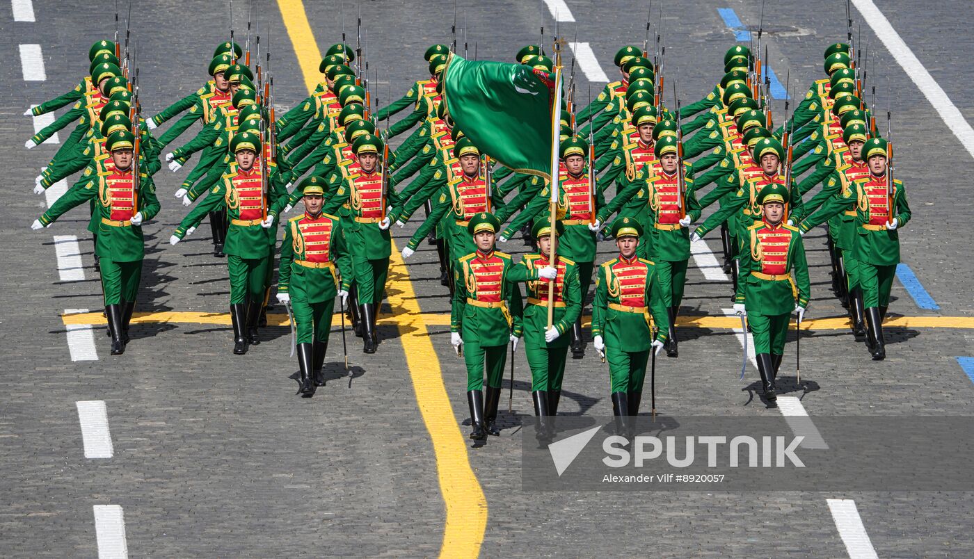 Military parade marking 80th anniversary of Victory in Great Patriotic War in Moscow