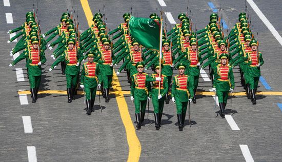 Military parade marking 80th anniversary of Victory in Great Patriotic War in Moscow