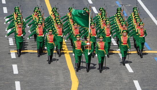 Military parade marking 80th anniversary of Victory in Great Patriotic War in Moscow