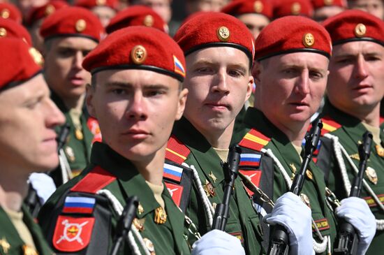 Military parade marking 80th anniversary of Victory in Great Patriotic War in Moscow