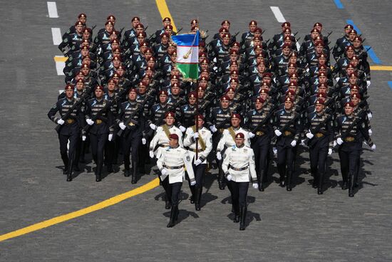 Military parade marking 80th anniversary of Victory in Great Patriotic War in Moscow