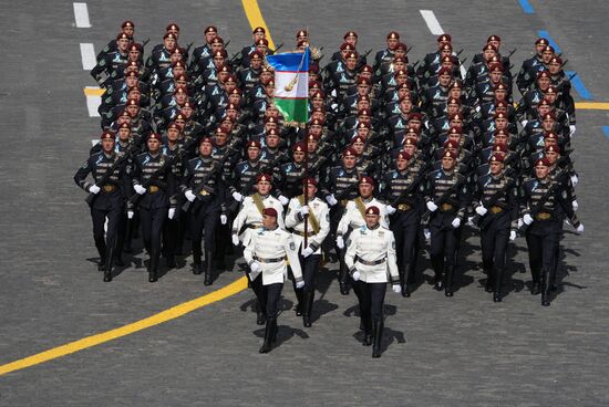 Military parade marking 80th anniversary of Victory in Great Patriotic War in Moscow