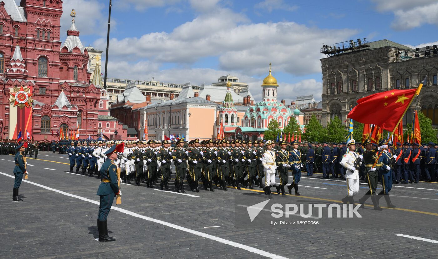 Military parade marking 80th anniversary of Victory in Great Patriotic War in Moscow