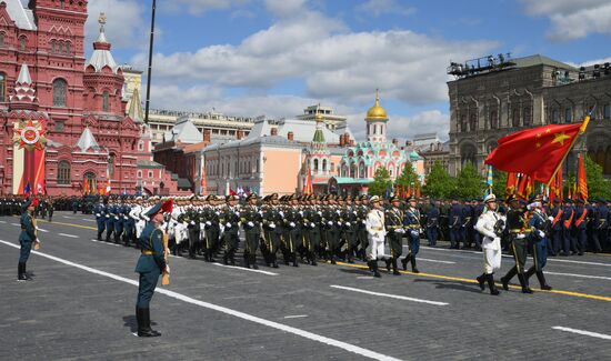Military parade marking 80th anniversary of Victory in Great Patriotic War in Moscow