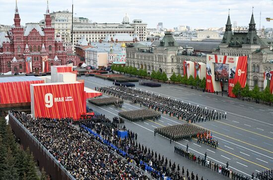 Military parade marking 80th anniversary of Victory in Great Patriotic War in Moscow