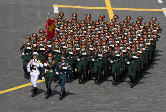 Military parade marking 80th anniversary of Victory in Great Patriotic War in Moscow