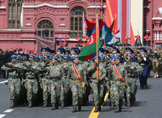 Military parade marking 80th anniversary of Victory in Great Patriotic War in Moscow