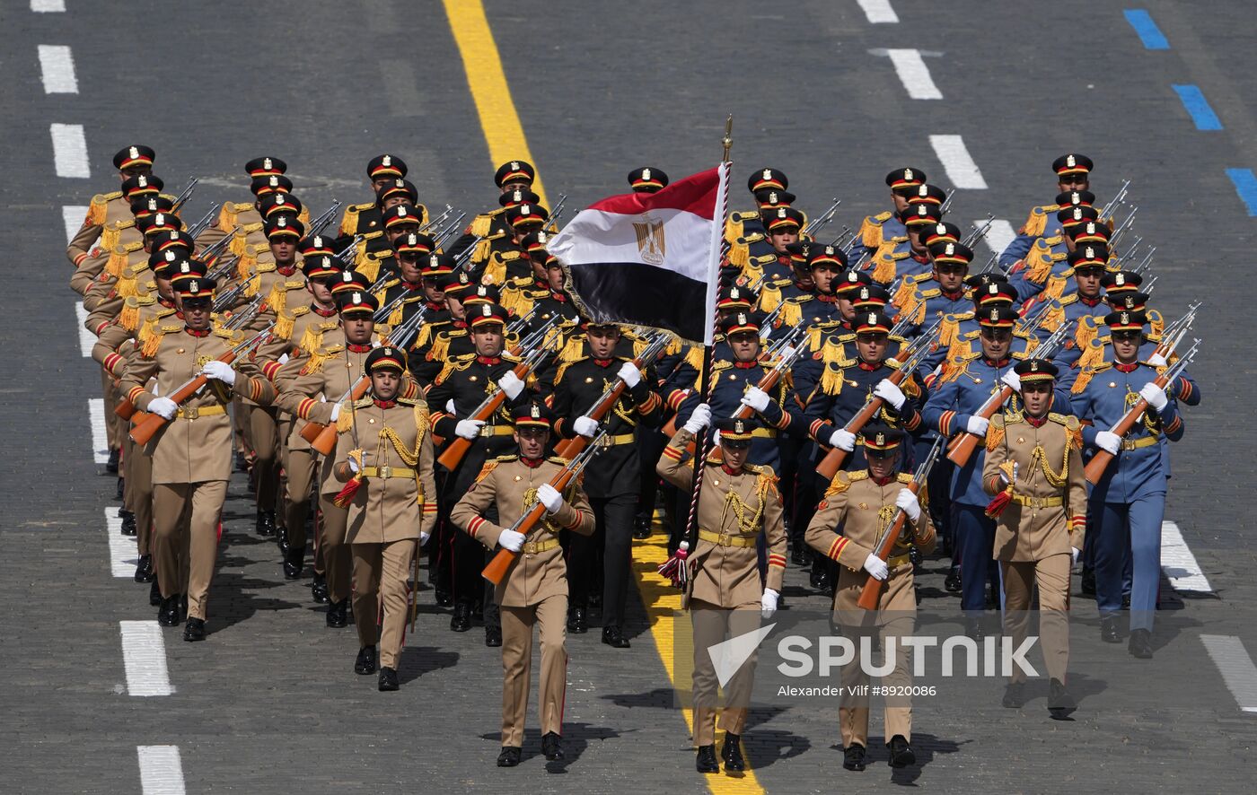 Military parade marking 80th anniversary of Victory in Great Patriotic War in Moscow