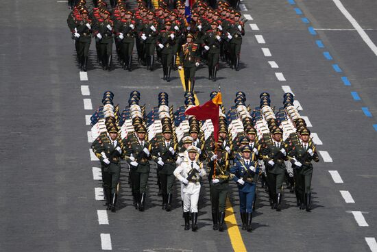 Military parade marking 80th anniversary of Victory in Great Patriotic War in Moscow