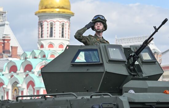 Military parade marking 80th anniversary of Victory in Great Patriotic War in Moscow